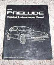 1991 Honda Prelude Electrical Troubleshooting Manual