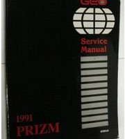 1991 Geo Prizm Service Manual