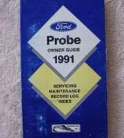 1991 Ford Probe Owner's Manual
