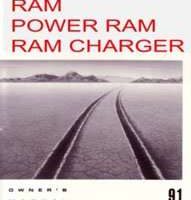 1991 Ram Ramcharger