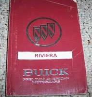 1991 Buick Riviera Owner's Manual