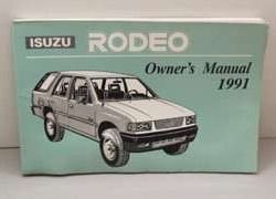 1991 Isuzu Rodeo Owner's Manual