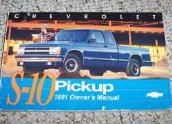 1991 Chevrolet S-10 Owner's Manual
