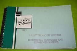 1991 GMC S/T Truck & S-15 Jimmy Electrical Diagrams & Diagnosis Manual