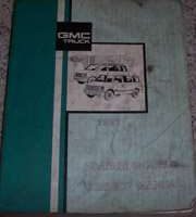 1991 GMC Safari Service Manual
