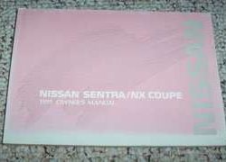 1991 Nissan Sentra & NX Coupe Owner's Manual