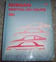 1991 Nissan Sentra & NX Coupe Service Manual