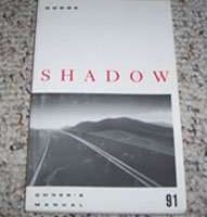 1991 Shadow