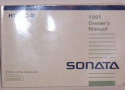 1991 Hyundai Sonata Owner's Manual