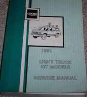 1991 GMC S/T Truck & Jimmy Service Manual