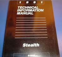 1991 Dodge Stealth Technical Information Manual