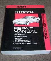 1991 Toyota Supra Service Repair Manual