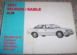 1991 Mercury Sable Electrical & Vacuum Troubleshooting Manual