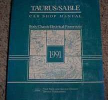 1991 Mercury Sable Service Manual