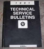 1991 Eagle Summit Technical Service Bulletins Manual