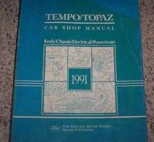 1991 Mercury Topaz Service Manual