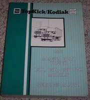 1991 Chevrolet Kodiak Medium Duty Truck Service Manual