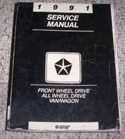 1991 Chrysler Town & Country Service Manual