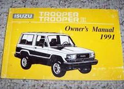1991 Isuzu Trooper & Trooper II Owner's Manual