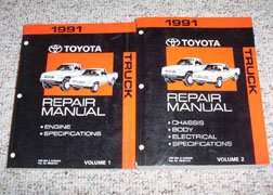 1991 Toyota Truck Service Repair Manual