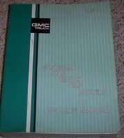 1991 GMC Vandura & Rally Service Manual