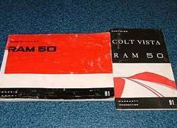 1991 Dodge Ram 50 Owner's Manual