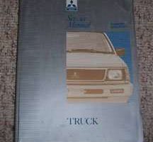 1992 Mitsubishi Truck Service Manual