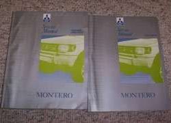 1993 Mitsubishi Montero Service Manual