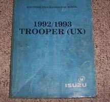 1992 Isuzu Trooper Electrical Wiring Diagram Troubleshooting Manual