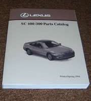 1993 Lexus SC400 & SC300 Parts Catalog