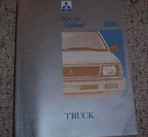 1994 Mitsubishi Truck Service Manual