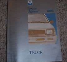 1992 Mitsubishi Truck Service Manual