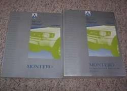 1993 Mitsubishi Montero Service Manual