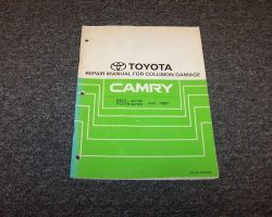 1992 Toyota Camry Collision Repair Manual