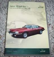 1992 Jaguar XJS 6.0L Parts & Service Manual DVD