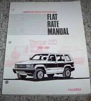 1997 Isuzu Trooper Flat Rate Manual