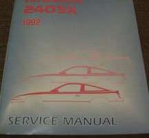 1992 Nissan 240SX Service Manual