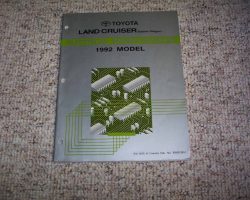 1992 Toyota Land Cruiser Electrical Wiring Diagram Manual