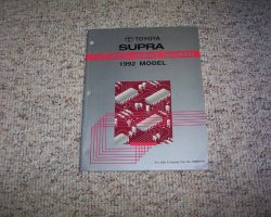 1992 Toyota Supra Electrical Wiring Diagram Manual