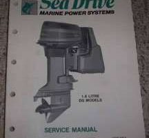 1992 OMC Sea Drive 1.6L DG Models Service Manual