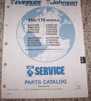 1992 Johnson Evinrude 150 & 175 HP Models Parts Catalog