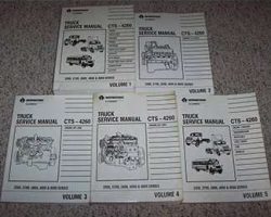 1992 International 2554, 2574, 2654, 2674 2000 S-Series Truck Chassis Service Repair Manual CTS-4260