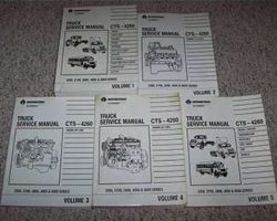 1992 International 8100, 8200, 8300 8000 S-Series Truck Chassis Service Repair Manual CTS-4260