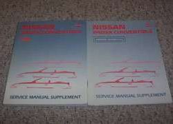 1992 Nissan 240SX Convertible Service Manual Supplement