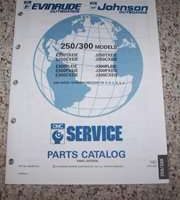 1992 Johnson Evinrude 250 & 300 HP Models Parts Catalog