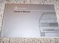 1992 Mercedes Benz 300SE, 400SE & 500SEL Owner's Manual