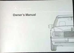 1992 Mercedes Benz 300TE & 300TE 4Matic Owner's Manual
