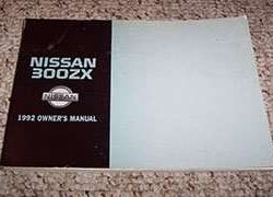 1992 Nissan 300ZX Owner's Manual