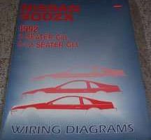 1992 Nissan 300ZX 2 & 2+2 Seater Large Format Wiring Diagram Manual