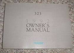 1992 Mazda 323 Owner's Manual